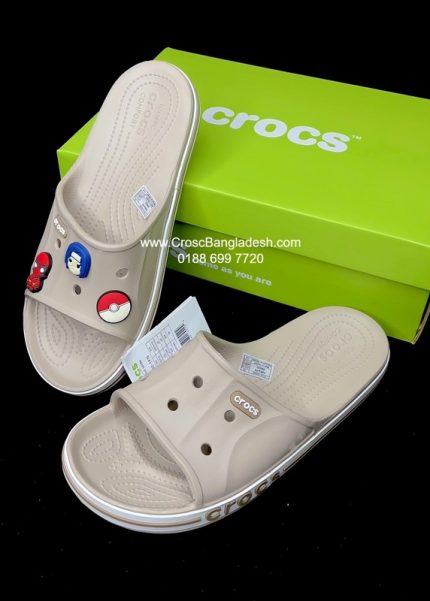 Crocs Bayaband Slides Brown