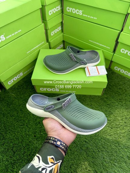 Crocs LiteRide 360 Slate Olive Gray