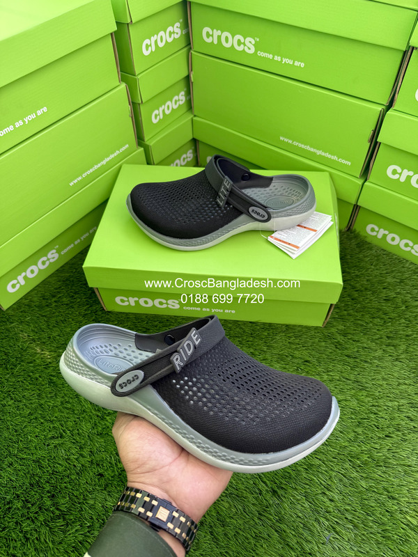 IMG_5012 Crocs LiteRide 360 Slate Black Gray