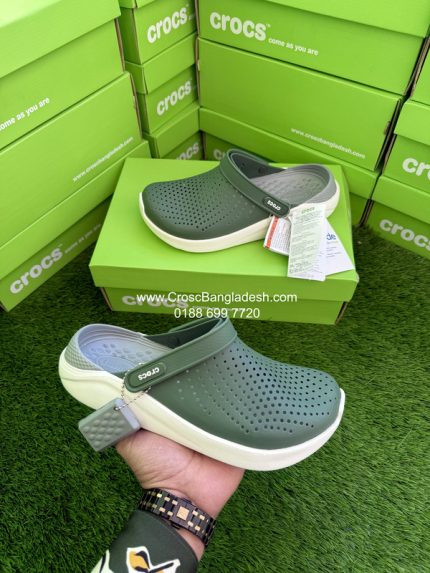 Crocs LiteRide Slate Olive Gray