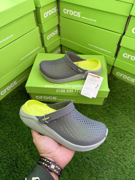 Crocs LiteRide Slate Gray Lime