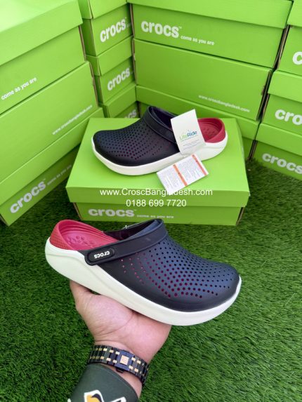 Crocs LiteRide Slate Black Red